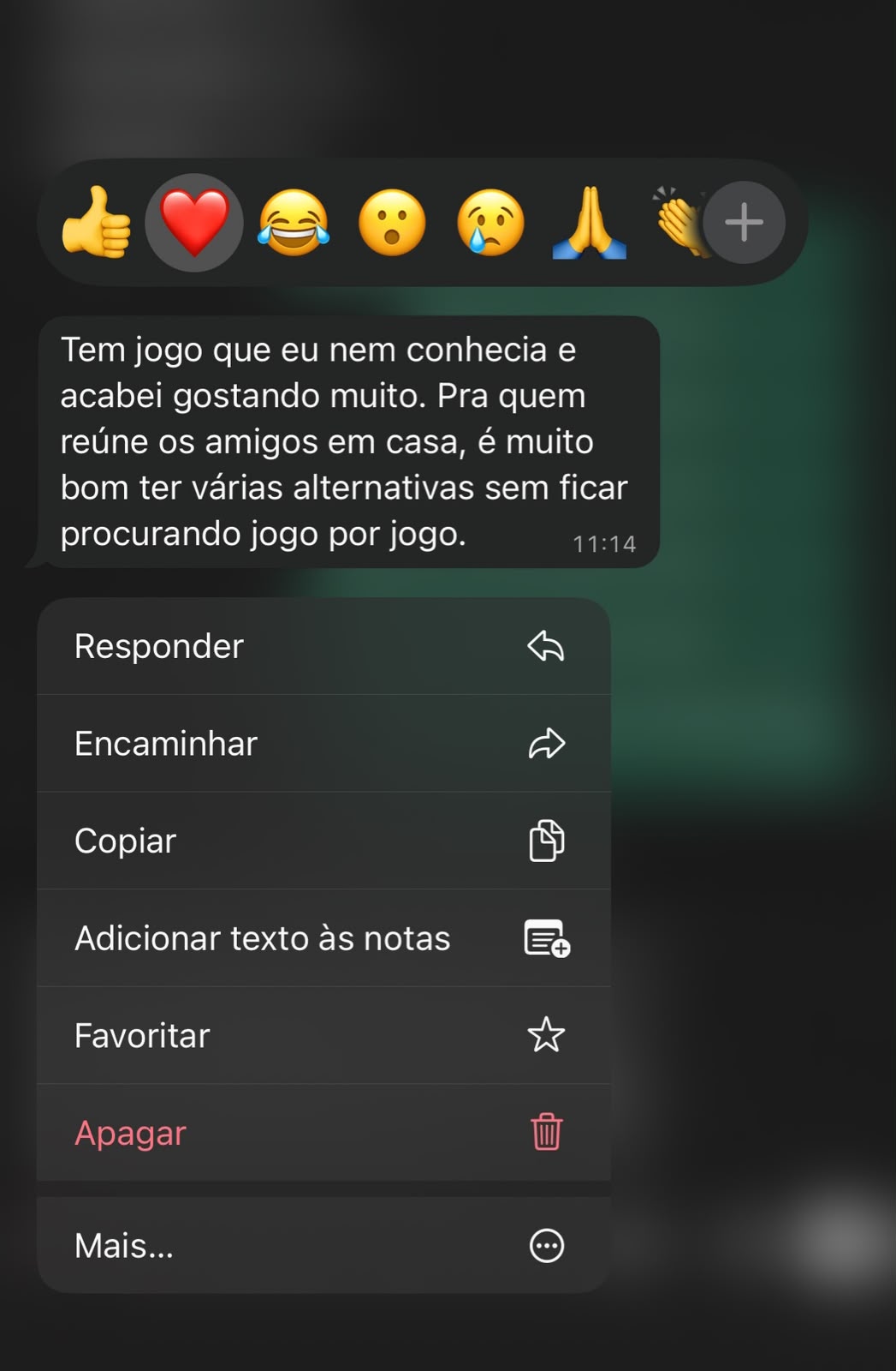Print de conversa com depoimento de cliente 6
